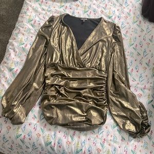 Gorgeous top from Express, shimmery and perfect for the holidays
